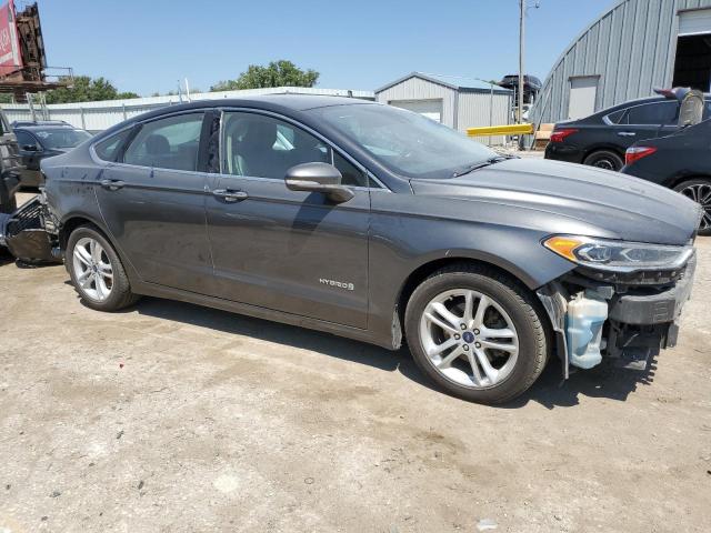 3FA6P0LU6JR152327 - 2018 FORD FUSION SE HYBRID გრაფიტი ფოტო 4