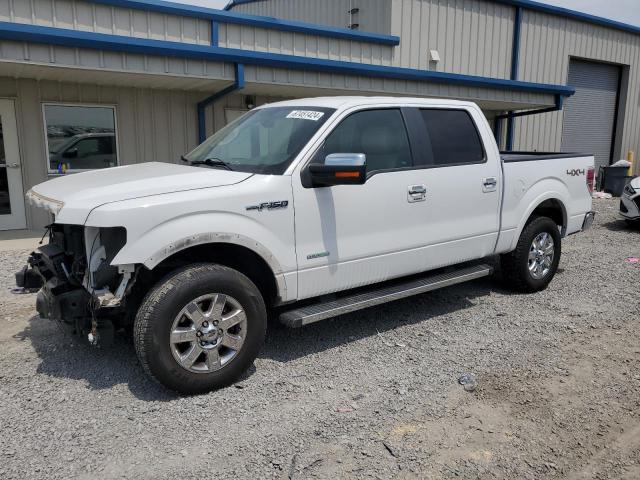 1FTFW1ET5EFB08720 - 2014 FORD F150 SUPERCREW WHITE photo 1