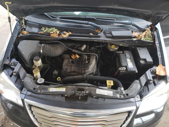 2C4RC1BGXDR539705 - 2013 CHRYSLER TOWN & COU TOURING შავი ფოტო 7