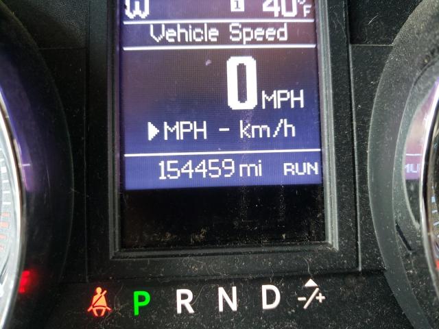 2C4RC1BGXDR539705 - 2013 CHRYSLER TOWN & COU TOURING შავი ფოტო 8