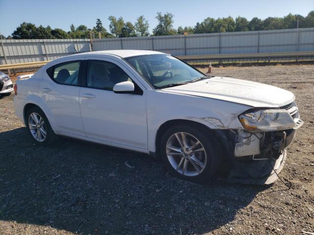 1C3CDZCBXDN632911 - 2013 DODGE AVENGER SXT WHITE photo 4