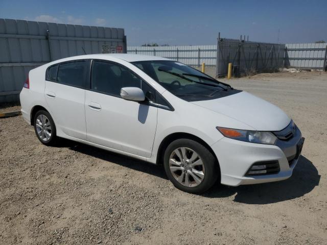 JHMZE2H75DS002826 - 2013 HONDA INSIGHT EX WHITE photo 4