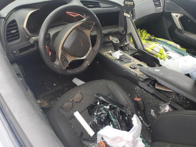 1G1YB2D73K5113438 - 2019 CHEVROLET CORVETTE STINGRAY 1LT GRAY photo 8