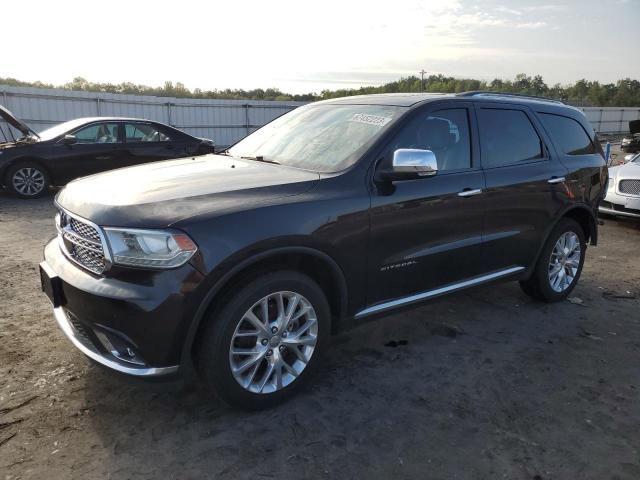 1C4RDJEG8EC599355 - 2014 DODGE DURANGO CITADEL BLACK photo 1