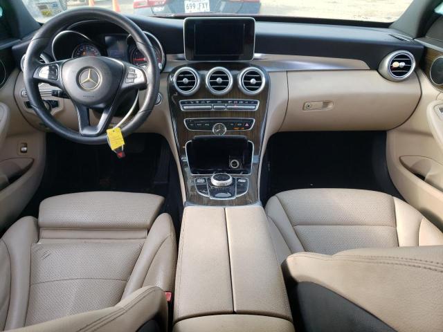 WDDWF4JB0JR392075 - 2018 MERCEDES-BENZ C 300 أحمر صورة 8