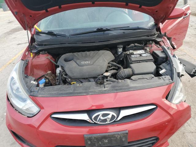 KMHCT4AEXCU091695 - 2012 HYUNDAI ACCENT GLS Rot Foto 11