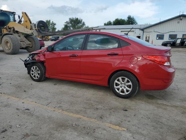 KMHCT4AEXCU091695 - 2012 HYUNDAI ACCENT GLS Rot Foto 2