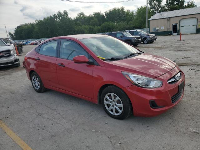 KMHCT4AEXCU091695 - 2012 HYUNDAI ACCENT GLS Rot Foto 4