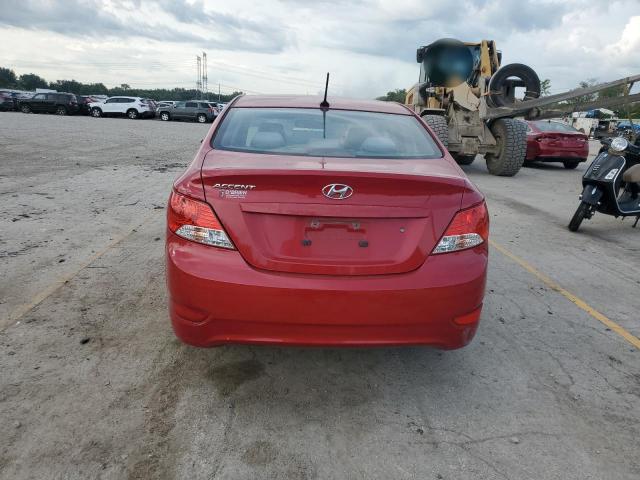 KMHCT4AEXCU091695 - 2012 HYUNDAI ACCENT GLS Rot Foto 6