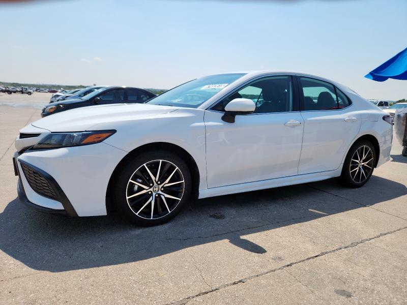 4T1G11AK4PU187422 - 2023 TOYOTA CAMRY SE NIGHT SHADE WHITE photo 1