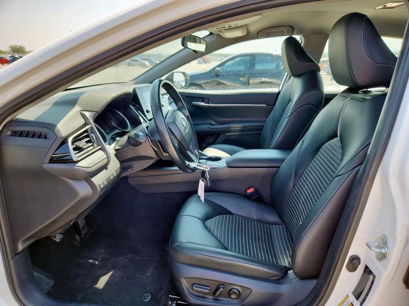 4T1G11AK4PU187422 - 2023 TOYOTA CAMRY SE NIGHT SHADE WHITE photo 7