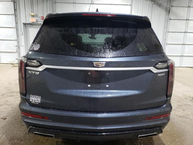 1GYKPGRS2MZ129192 - 2021 CADILLAC XT6 SPORT BLUE photo 6