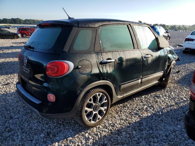 ZFBCFADH7EZ020186 - 2014 FIAT 500L TREKKING GREEN photo 3