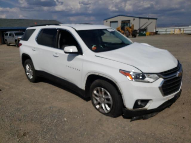 1GNERMKWXKJ251066 - 2019 CHEVROLET TRAVERSE LT WHITE photo 4