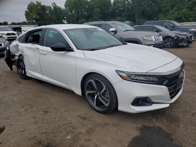 1HGCV1F39MA018648 - 2021 HONDA ACCORD SPORT 白色 照片 4