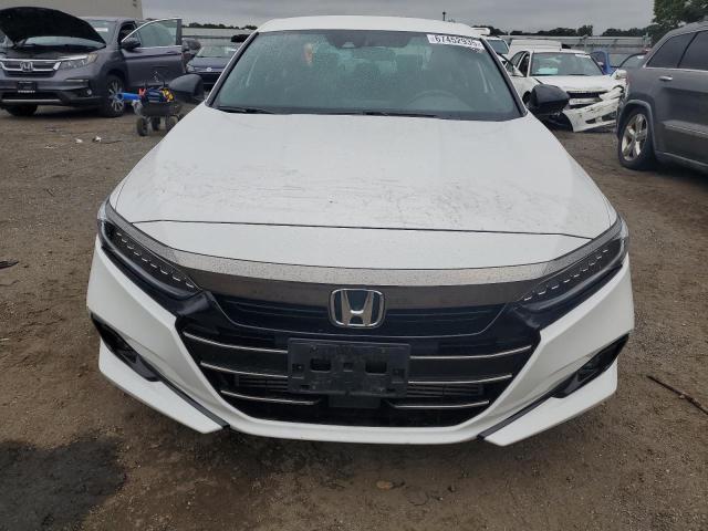 1HGCV1F39MA018648 - 2021 HONDA ACCORD SPORT 白色 照片 5