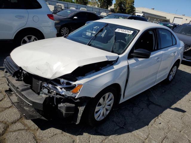 3VW2K7AJ6DM210217 - 2013 VOLKSWAGEN JETTA BASE 白色 照片 1