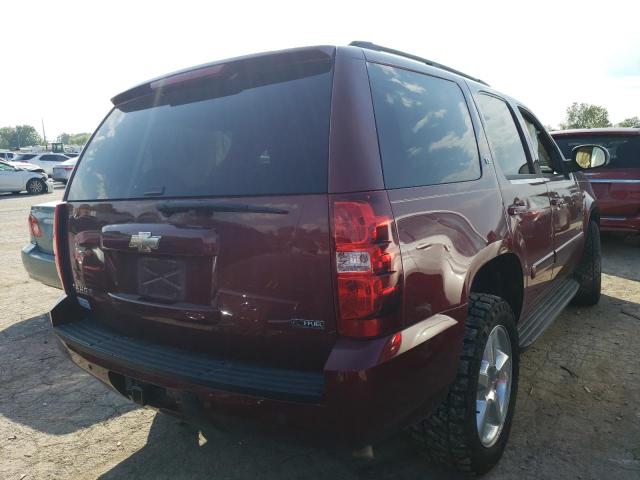 1GNFK13068J157941 - 2008 CHEVROLET TAHOE K1500 BURGUNDY photo 3