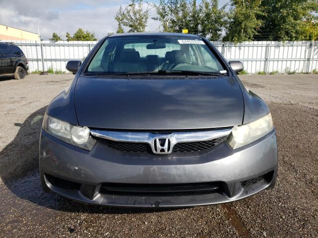 2HGFA1F02AH017885 - 2010 HONDA CIVIC EXL ნაცრისფერი ფოტო 5