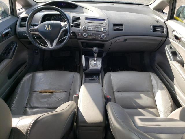 2HGFA1F02AH017885 - 2010 HONDA CIVIC EXL ნაცრისფერი ფოტო 8