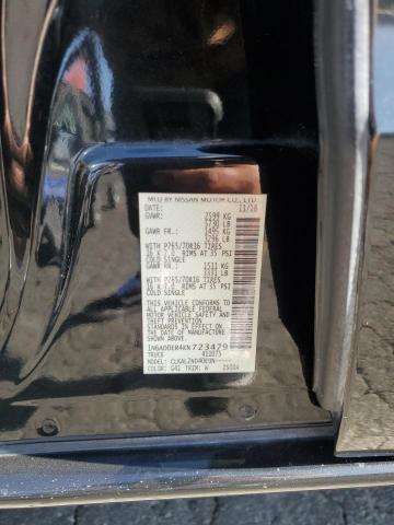 1N6AD0ER4KN723479 - 2019 NISSAN FRONTIER S BLACK photo 13