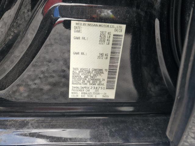 1N4AL3AP9JC234751 - 2018 NISSAN ALTIMA 2.5 Qara foto 12