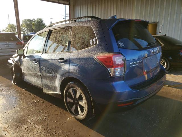 JF2SJARC9HH422727 - 2017 SUBARU FORESTER 2.5I LIMITED BLUE photo 2