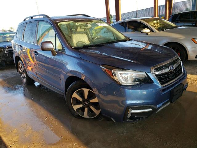 JF2SJARC9HH422727 - 2017 SUBARU FORESTER 2.5I LIMITED BLUE photo 4