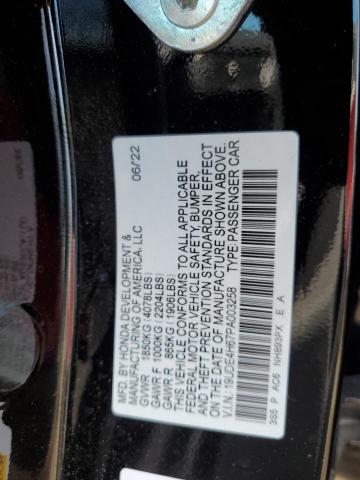 19UDE4H67PA003258 - 2023 ACURA INTEGRA A-SPEC TECH BLACK photo 13