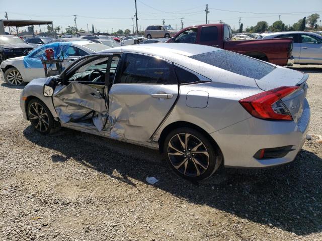 2HGFC2F81KH523568 - 2019 HONDA CIVIC SPORT SILVER photo 2