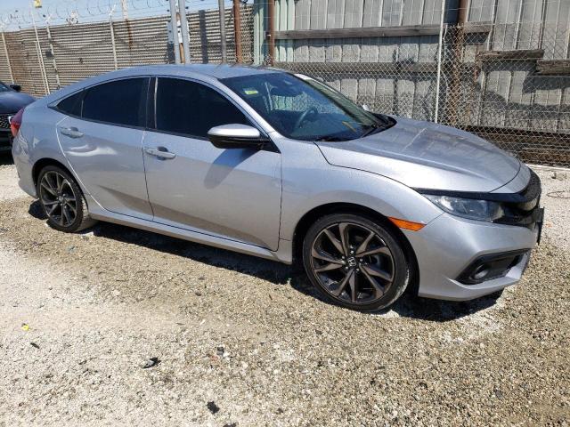 2HGFC2F81KH523568 - 2019 HONDA CIVIC SPORT SILVER photo 4