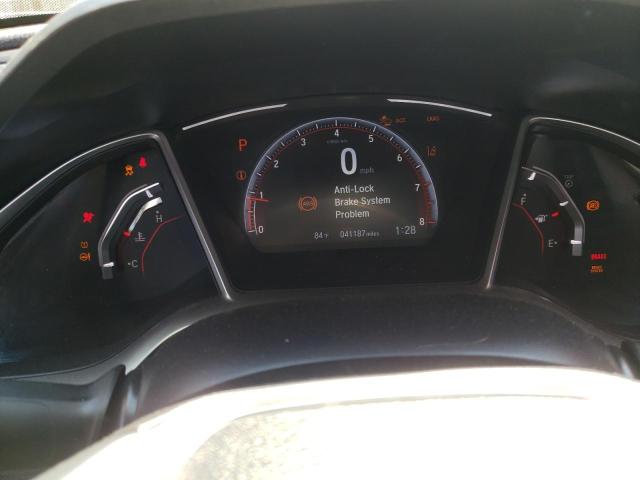 2HGFC2F81KH523568 - 2019 HONDA CIVIC SPORT SILVER photo 9