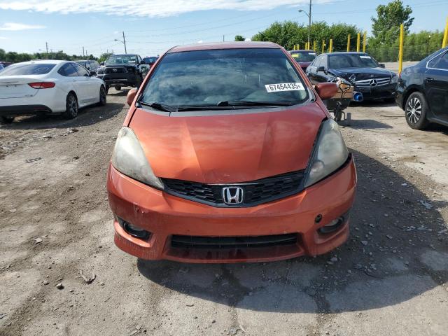 JHMGE8H52CC012800 - 2012 HONDA FIT SPORT ORANGE photo 5