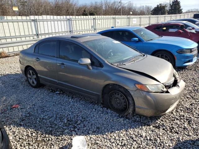 1HGFA16896L144696 - 2006 HONDA CIVIC EX GRAY photo 7