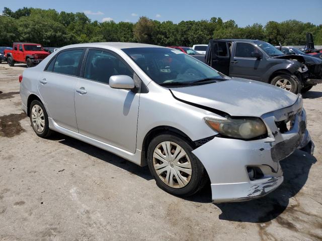 1NXBU40E79Z160734 - 2009 TOYOTA COROLLA BASE SILVER photo 4