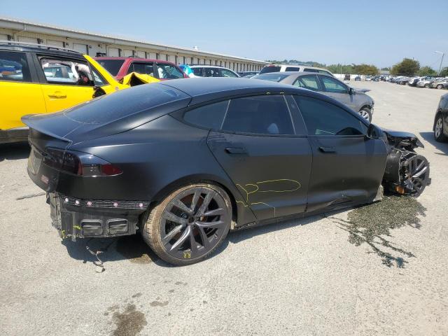 5YJSA1E61MF455682 - 2021 TESLA MODEL S 黑色 照片 3