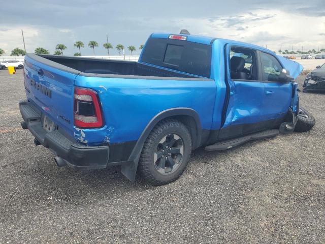 1C6SRFLT4LN317415 - 2020 RAM 1500 REBEL BLUE photo 3