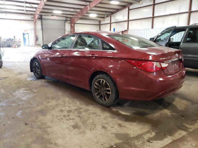 5NPEB4AC1DH540613 - 2013 HYUNDAI SONATA GLS BURGUNDY photo 2