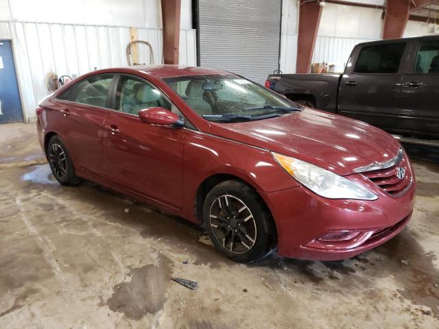 5NPEB4AC1DH540613 - 2013 HYUNDAI SONATA GLS BURGUNDY photo 4