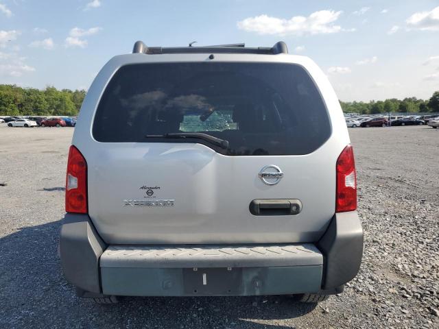 5N1AN08W06C542183 - 2006 NISSAN XTERRA OFF ROAD SILVER photo 6