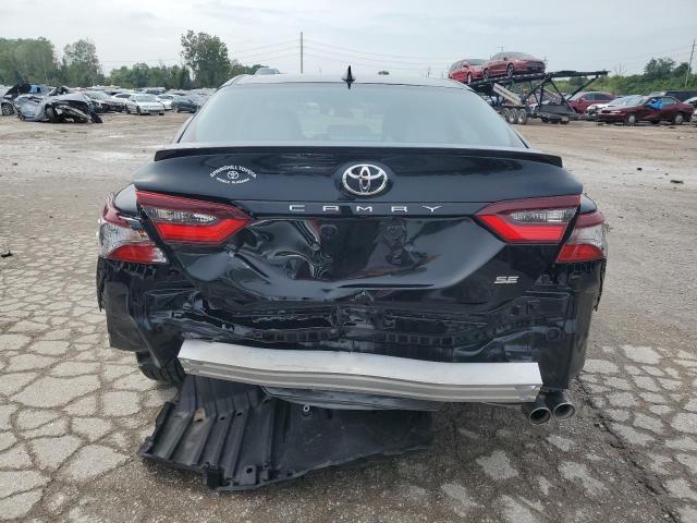 4T1G11AK3RU917243 - 2024 TOYOTA CAMRY SE NIGHT SHADE BLACK photo 6