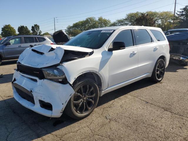 1C4SDJCT7KC652320 - 2019 DODGE DURANGO R/T WHITE photo 1