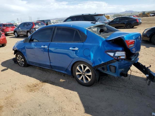 3KPA24AD0ME423682 - 2021 KIA RIO LX BLUE photo 2