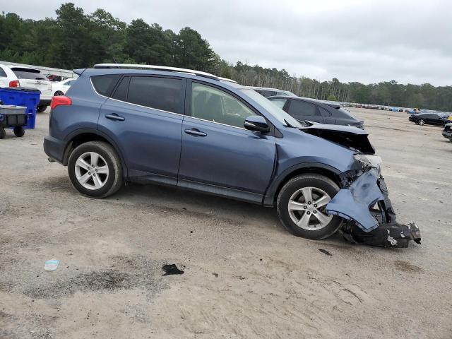 JTMWFREV5D5002725 - 2013 TOYOTA RAV4 XLE BLUE photo 4