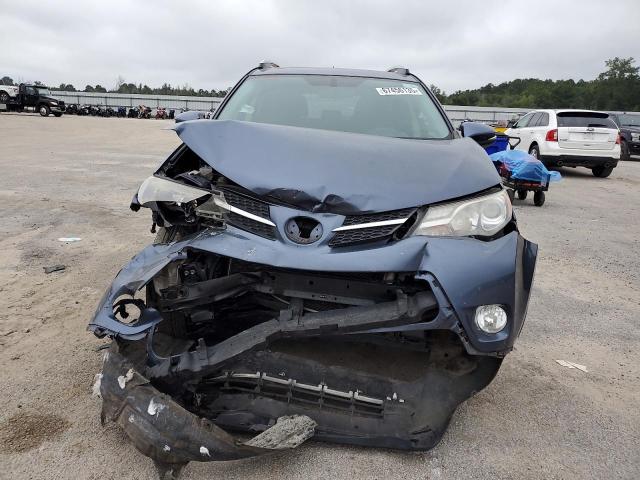 JTMWFREV5D5002725 - 2013 TOYOTA RAV4 XLE BLUE photo 5