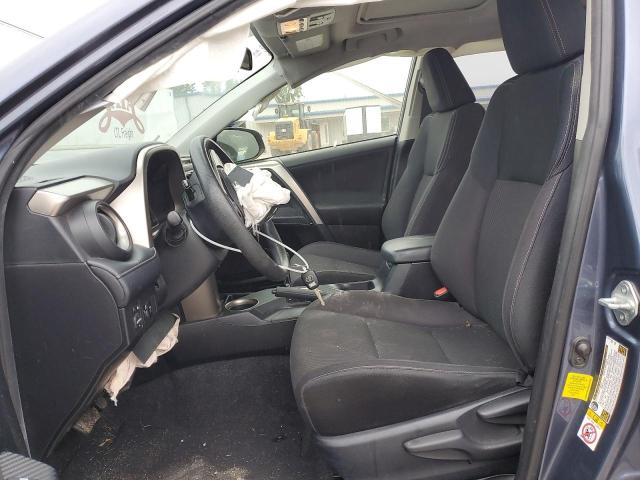 JTMWFREV5D5002725 - 2013 TOYOTA RAV4 XLE BLUE photo 7