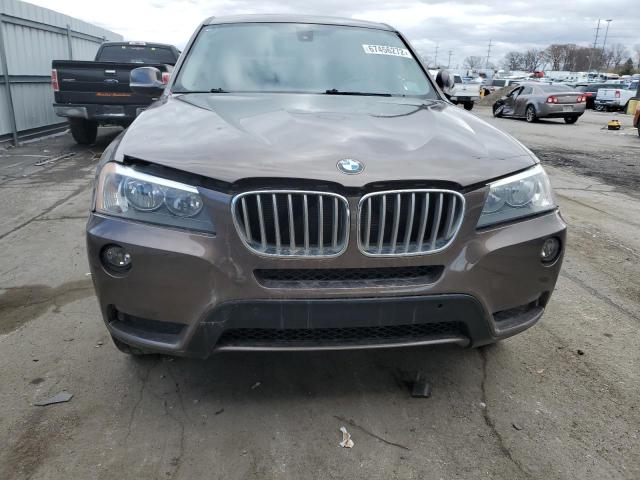 5UXWX9C5XD0A16246 - 2013 BMW X3 XDRIVE28I BROWN photo 5