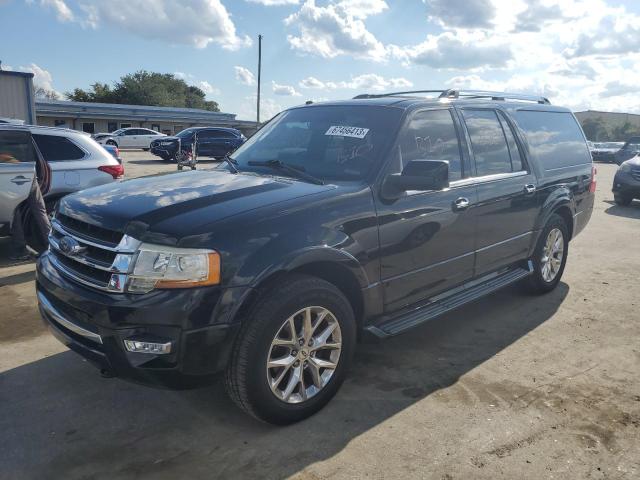 1FMJK2AT0GEF12157 - 2016 FORD EXPEDITION EL LIMITED BLACK photo 1