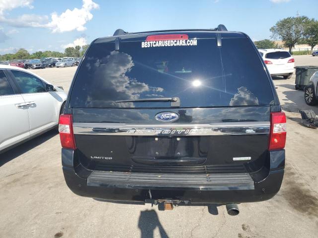 1FMJK2AT0GEF12157 - 2016 FORD EXPEDITION EL LIMITED BLACK photo 6