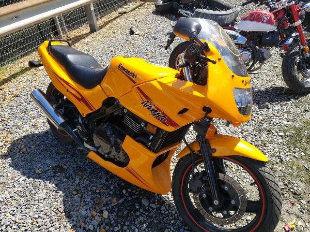 JKAEXVD147A106113 - 2007 KAWASAKI EX500 D YELLOW photo 9